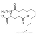 L-глутаминовая кислота, N- (1-оксододецил) -, натриевая соль (1: 1) CAS 29923-31-7